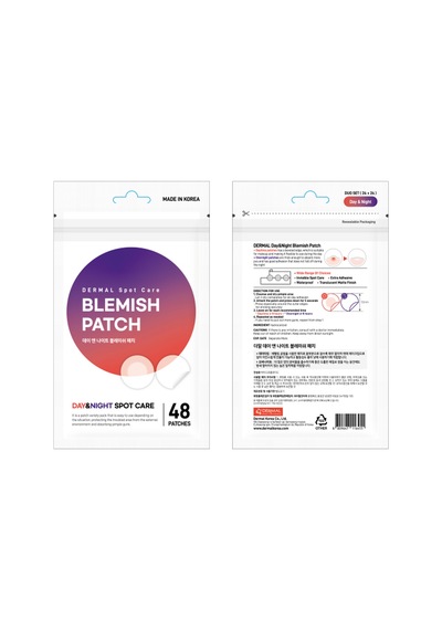 Dermal Day Night Blemish Bölgesel Bakım Bandı Gece & Gündüz 48 Adet