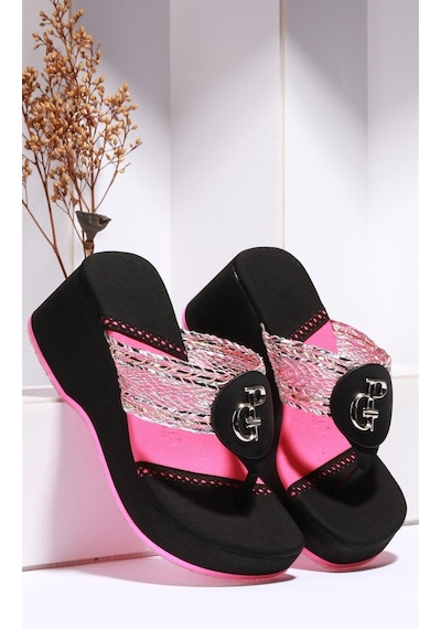 Paris Pudra Siyah Zara Dolgu Taban Terlik-pembe Pembe
