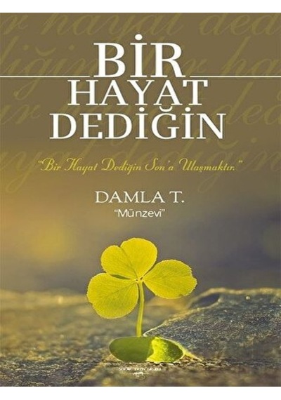 Bir Hayat Dediğin - Damla T. - Sokak Kitapları Yayınları