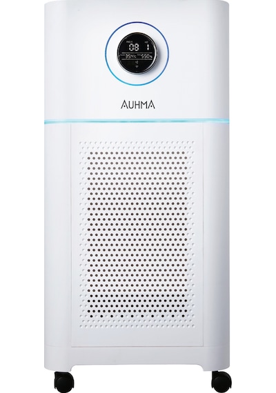 Auhma Arp-003 Akıllı Hava Temizleyici Ve Nemlendirici Uv-c Sterilizasyon & 610m³/h Cadr Beyaz