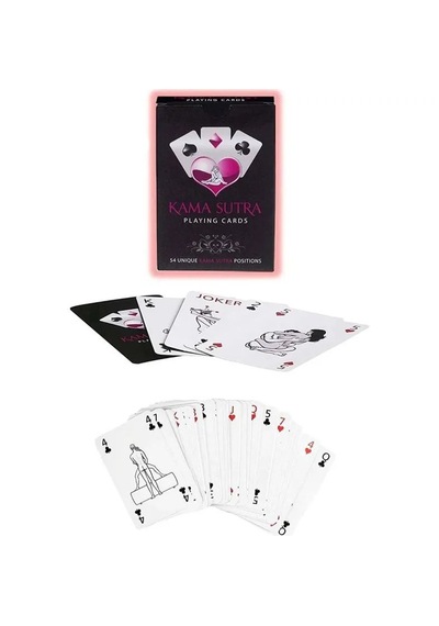 Mobgift 54lü Set Oyun Kartları Fantazi Pozisyon Tarot Aşk Oyunu