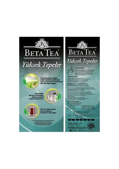 Beta Tea Yüksek Tepeler Siyah Çay 1 Kg