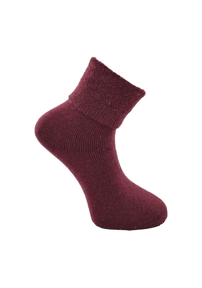 Flora Kadın Yün Çorap 36/40 Bordo