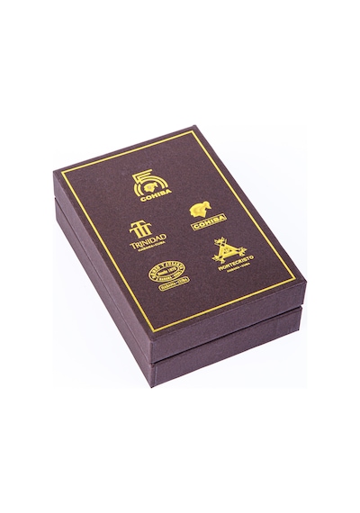 Cohiba Monte Cristo Özel Üretim Sarı Metal Puro Makası Kesici - Tr8297