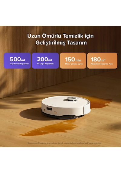 Roborock S8 Pro Plus Akıllı Robot Süpürge - Beyaz