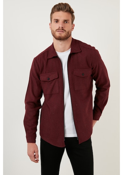 Buratti Erkek Gömlek Cf21W112925 Bordo