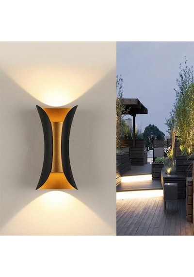 10 Watt Dekoratif Led Aplik, Modern Dış Mekan Aydınlatma Armatürü, Bahçe Duvar Aplik, Modern Armatür Diğer
