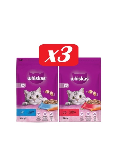 Whiskas İkili Lezzet Başlangıç Fırsat Paketi 6 Adet