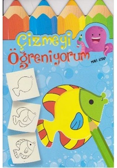 Çizmeyi Öğreniyorum-Mavi Kitap- Parıltı Yayınları