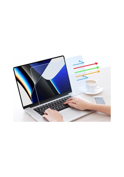 Apple Uyumlu MacBook Pro 14" A2442 2021 Ekran Koruyucu 2 Adet