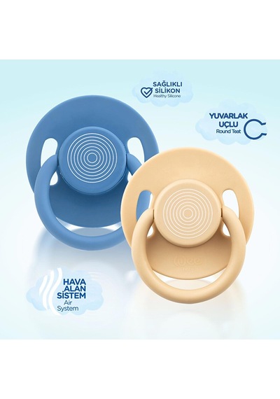618 Wee Baby Cool 2'li Emzik No:2 Erkek 2 Adet