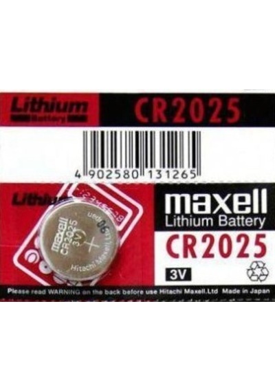 Cr2025 3v Lithium Pil Maxell 1 Adet ıdır