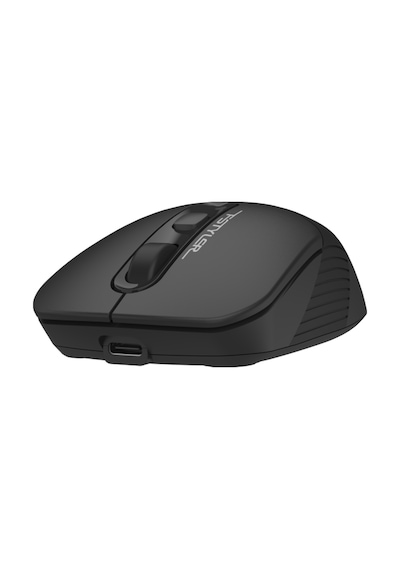 A4 Tech Fg10cs Aır2, Grey, Sılent, Fstyler, 2,4ghz Kablosuz, Usb-c Den Şarj Edilebilir, Optik Mouse, 10-15metre, 4 Buton, Nano Alıcı Sc-400