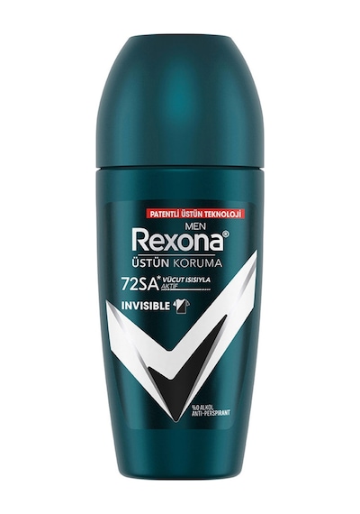Rexona Men Invisible Black + White 72sa Roll On 50 Ml 8'li Avantaj Paketi Mıchu
