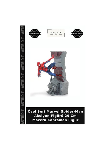 Özel Seri Marvel Spider-man Aksiyon Figürü 29 Cm Macera Kahraman Figür