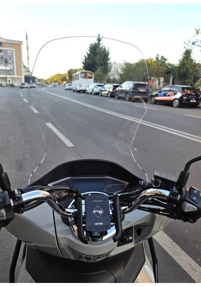 Motocam Honda Pcx Ön Cam 2021-2024 Model 65cm Şeffaf Renkli 4mm
