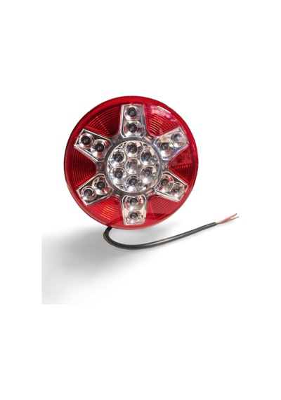 Led Arka Sis Lambası 24v Otobüs Midibüs Tır Dorse Yuvarlak