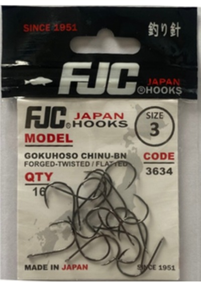 Fjc 3634 Gokuhoso Chinu Black Nikel 14p 5