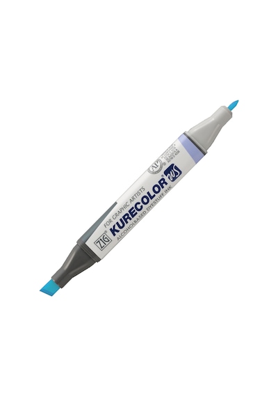 Zig Kurecolor Kc-3000 Twin Marker - Light Blue Green - 303