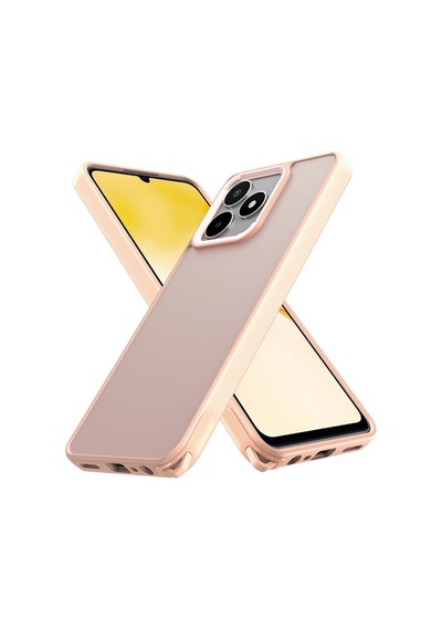 Realme C53 İçin Uyumlu Buzlu Tasarım Sararmaz Tpu Kılıf