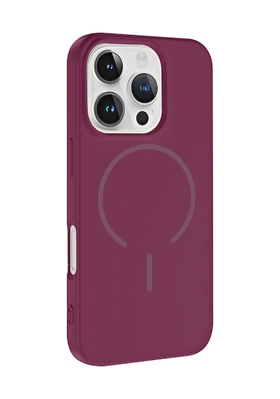 Apple Uyumlu iPhone 16 Pro Max Kılıf M-safe Şarj Özellikli Sys Meta Kapak - Siyah Siyah