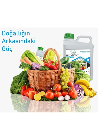 Ilpasol Humixol Humik Fülvik Asit Leonardit Menşeli 20 L 4 Bidon