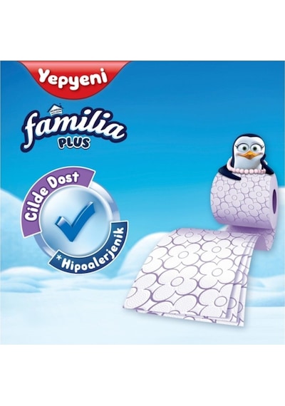 Tuvalet Kağıdı Plus Sihirli Çiçek 3 Kat 32x3:96 Rulo