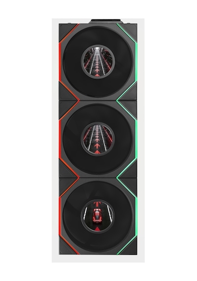 Lian Li Unı Fan Reverse Tl Lcd Flex 3x120mm Siyah Kasa Fanı Azaz0llı0130