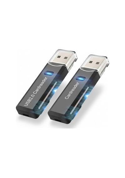 Usb To Sd/micro Sd Kart Okuyucu Çevirici Adaptör 2 Adet Card Reader