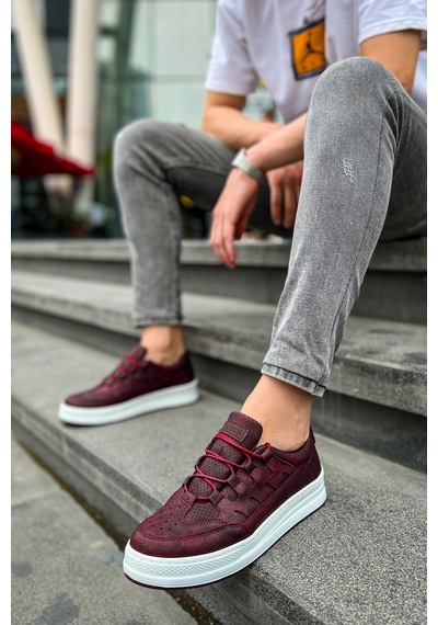 Ch040 Cbt C-rey Erkek Ayakkabı Bordo Bordo
