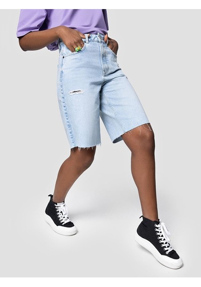 LOFT Regular Fit Kadın Şort Lf2032726 Q1.v1 Denim