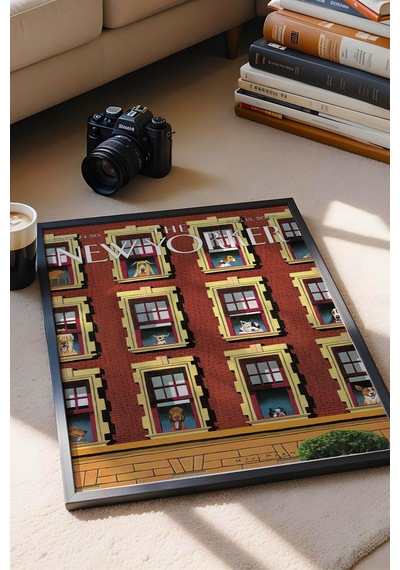The New Yorker Çerçeveli Tablo August 13 2007