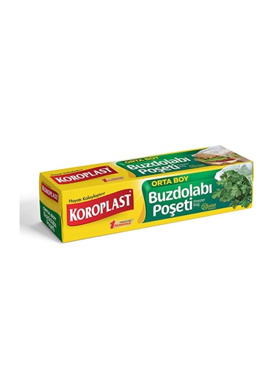Koroplast Orta Boy Buzdolabı Poşeti 48 x 20'li 24 x 38 CM