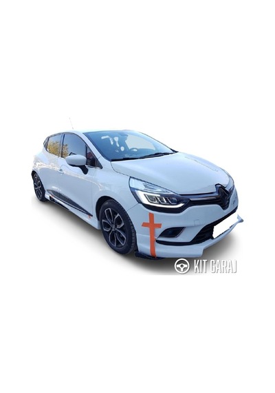 Renault Clio Custom Yan Marşpiyel Plastik Boyasız
