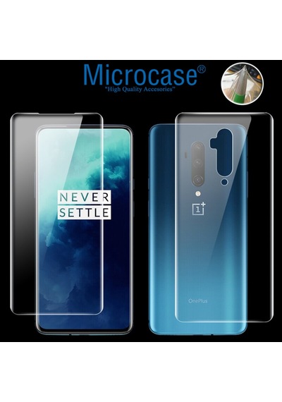 Microcase Oneplus 7T Pro Full Ön Arka Kaplama Koruma Filmi