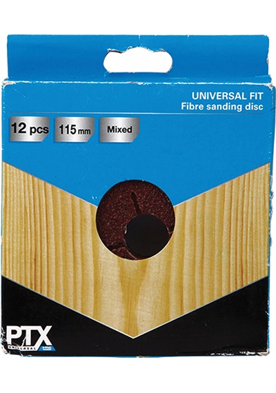 Ptx Fiber Disk Karışık 12'li 115 MM