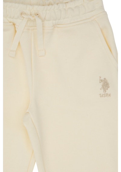 U.S. Polo Assn. Kız Çocuk Krem Jogger Eşofman Altı 50314941-VR256