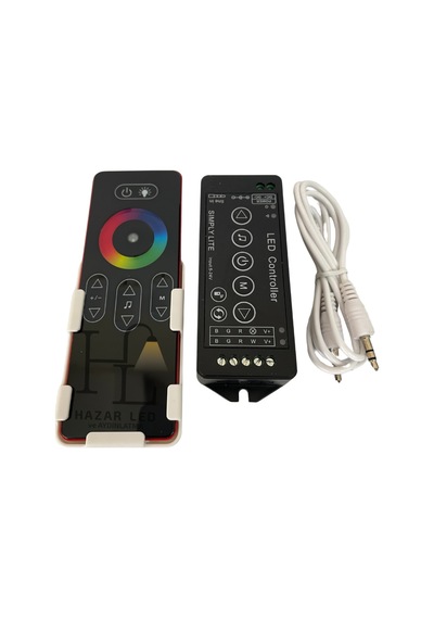12-24 Volt 18 Amper Rgbw Touch Dokunmatik Led Kontrol Cihazı Ses Ve Müzik Kumandası