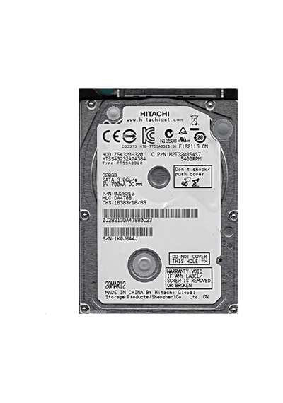 Hitachi 320 GB 2,5' 5400 Rpm 8 Mb 3Gb/S (Rfb) Notebook Disk