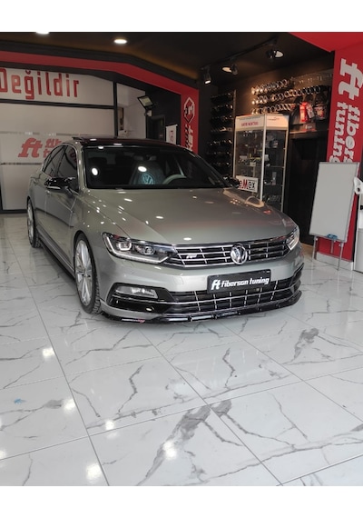 Vw Passat B8 R-Line Lip ----Fibersan Tuning