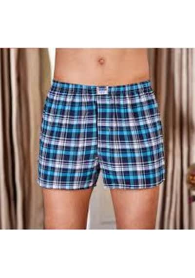 Berrak 12 Li Erkek Poplin Boxer Çok Renkli
