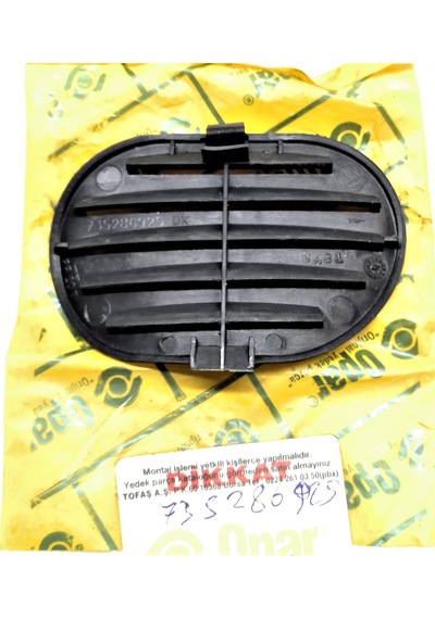 BAGAJ KÖŞE HAVA TAHLİYE IZGARASI SAĞ 01--10 DOBLO 735286925