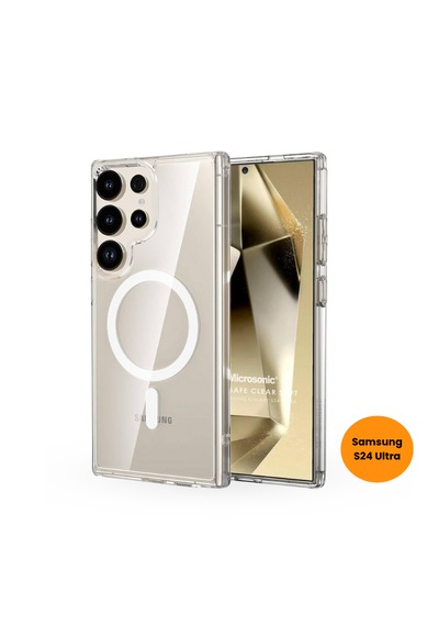 Teknoway Samsung S24 Ultra Magshield Kılıf Şeffaf