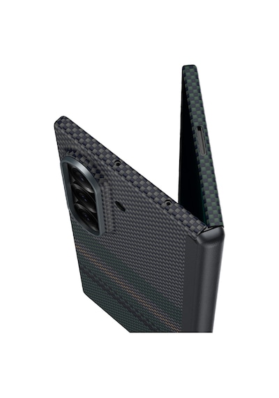 Galaxy Uyumlu Z Fold 7 Benks Armorair Aurora 3'lü Aksesuar Set Ön Arka Kevlar Kapak&ekran Koruyucu Yeşil