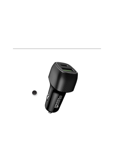 Ac-93 48w Pd 30w Çift Port Hızlı Araç Şarj Cihazı + Type-c Lightning Kablo