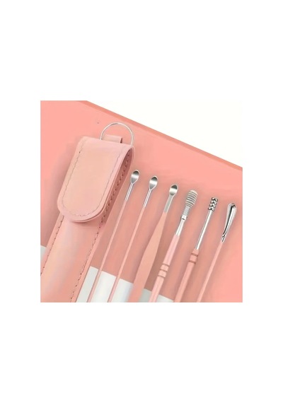 Yıwu Kulak Kaşığı 6'lı Set, Yeni Paslanmaz Çelik Kulak Kaşığı Seti