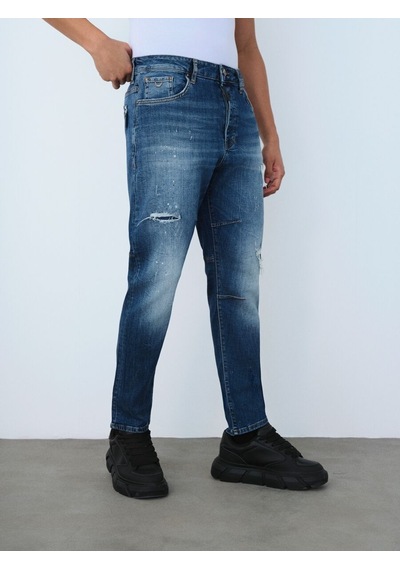 LOFT Loose Tapered Loose Fit Erkek Pantolon Lf2038306 Q1.v1 Denim
