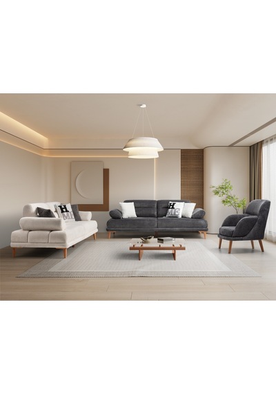 Zeus Salon Koltuk Takımı 3+3+1