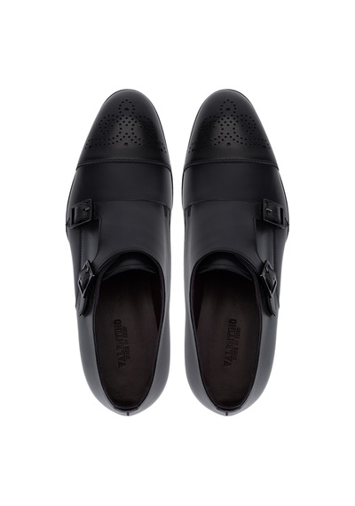 Valentino Erkek Hakiki Deri Siyah Klasik Ayakkabı 667 21106 Erk Ayk Sk25-26 Nero