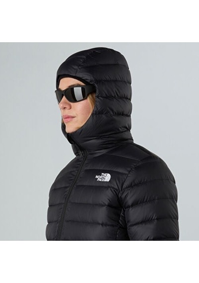 The North Face W Classic Down Hooded Kadın Mont-34117 Siyah